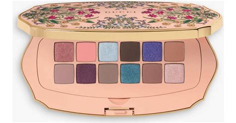 gucci beauté des yeux gorgeous flora eyeshadow palette|gucci flora palette.